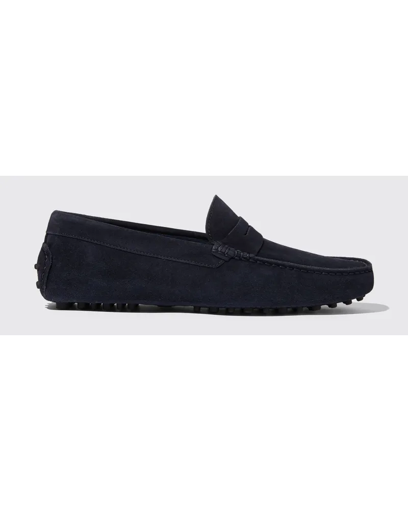 Scarosso Michael Blue Suede Blau