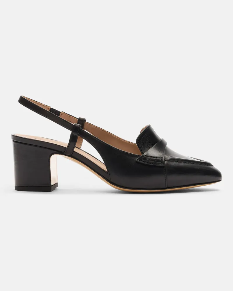 Scarosso Bianca Schwarz - Frau High Heels Schwarz - Kalbsleder Schwarz