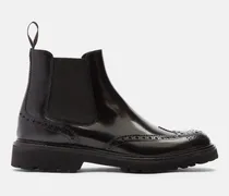 Poppy Brown - Frau Chelsea Boots Braun - Poliertes Kalbsleder
