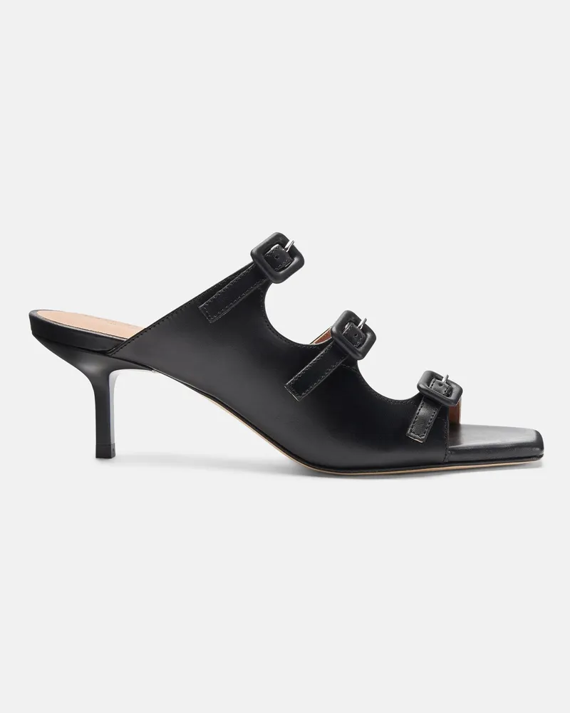 Scarosso Manuela Schwarz - Frau Sandalen Schwarz - Kalbsleder Schwarz