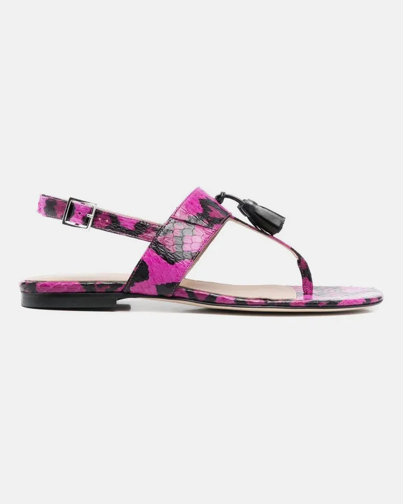 Scarosso Emma Fucsia Elaphe - Frau Black Friday - Auswahl Für Sie Pink - Elapheleder Pink