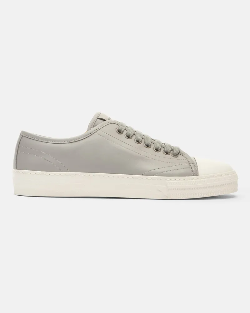 Scarosso Ambrogio Grau - Mann Sneakers Grey - Calf Leather Grey