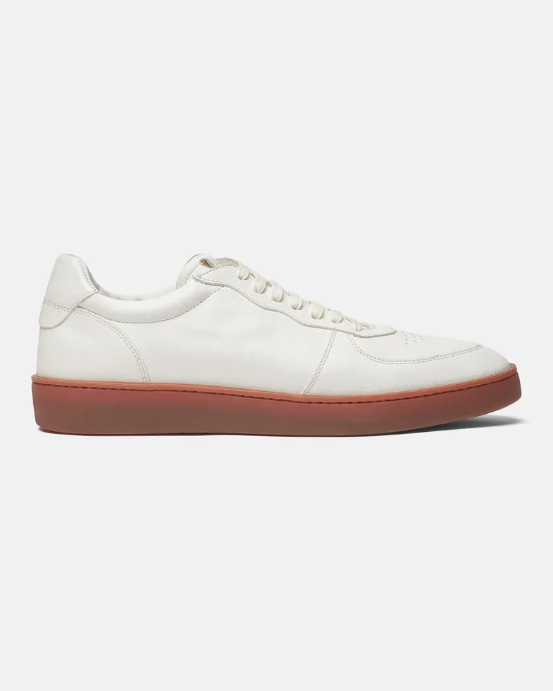Scarosso Agostino Weiß - Mann Sneakers Weiß - Kalbsleder Weiß