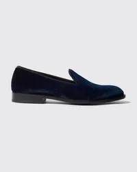 Scarosso George Blue Velvet Blau