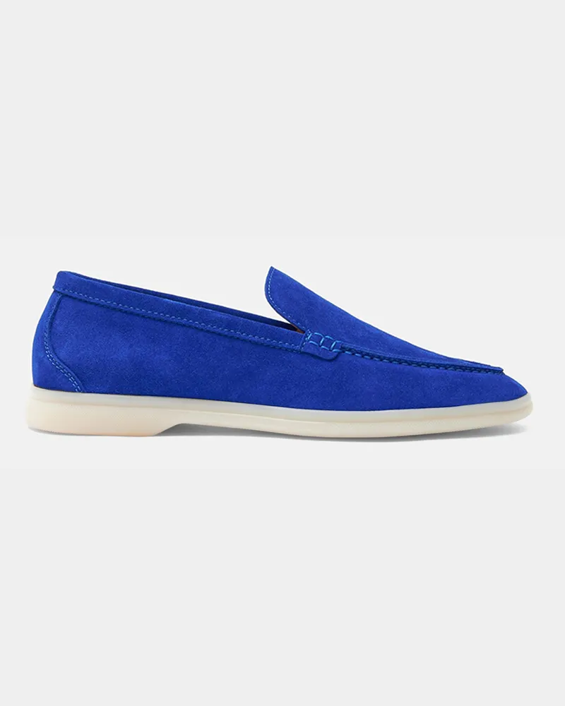 Scarosso Ludovica Elektroblau Veloursleder - Frau Fall Essentials Women Elektroblau - Veloursleder Elektroblau