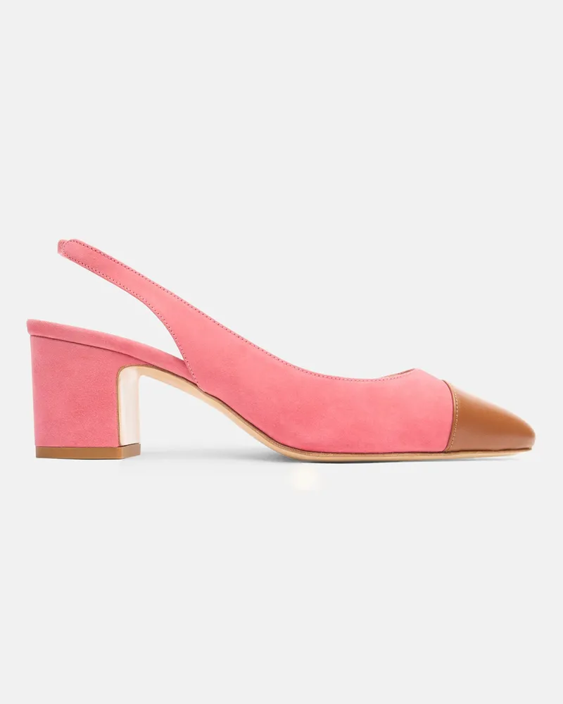Scarosso Miranda Rosa Veloursleder  - Frau High Heels Rosa - Veloursleder Rosa