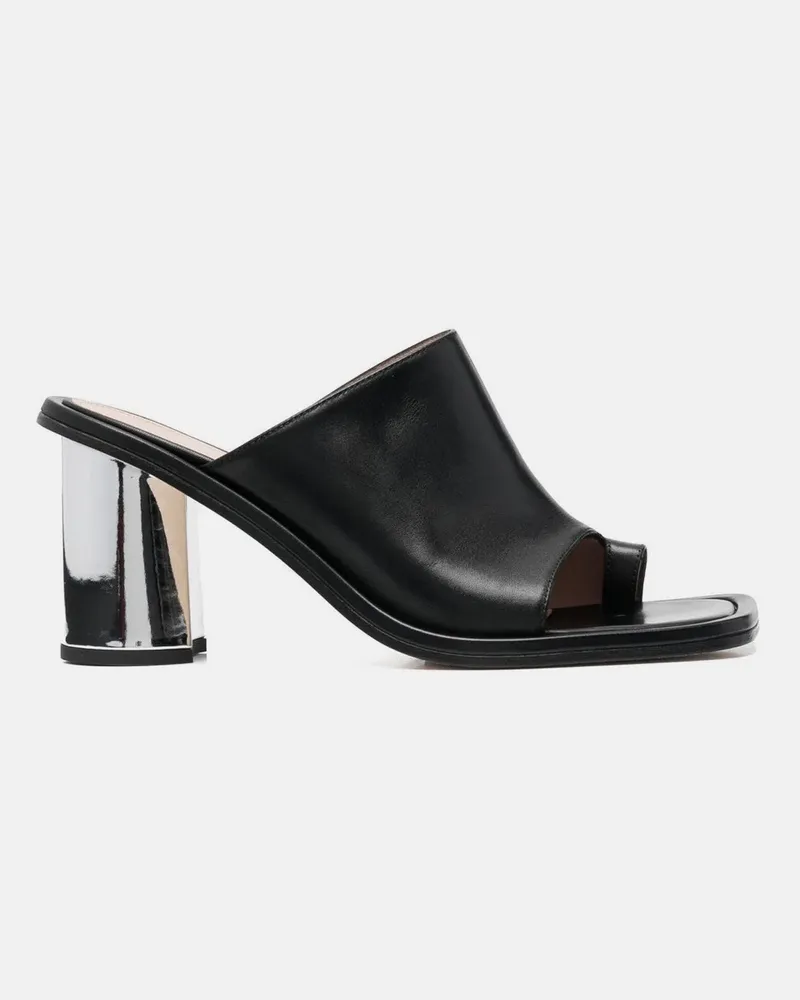 Scarosso Gwen Black - Frau Sandalen Schwarz - Kalbsleder Schwarz