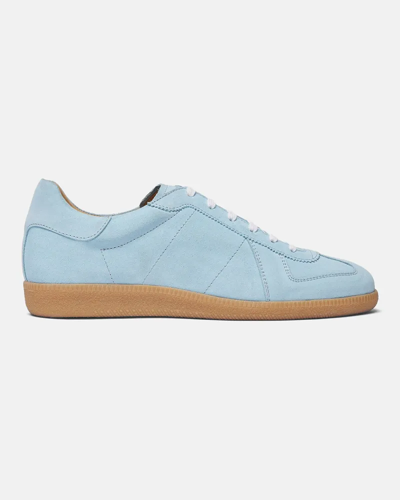 Scarosso Hans Hellblau Veloursleder