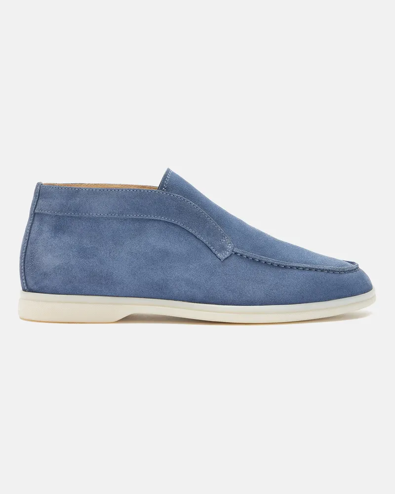 Scarosso Leonardo Stahlgrau Veloursleder - Mann Boots Stahlgrau - Veloursleder Stahlgrau