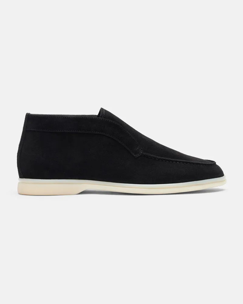 Scarosso Leonardo Schwarz Veloursleder Edit - Mann Boots Schwarz - Veloursleder Schwarz