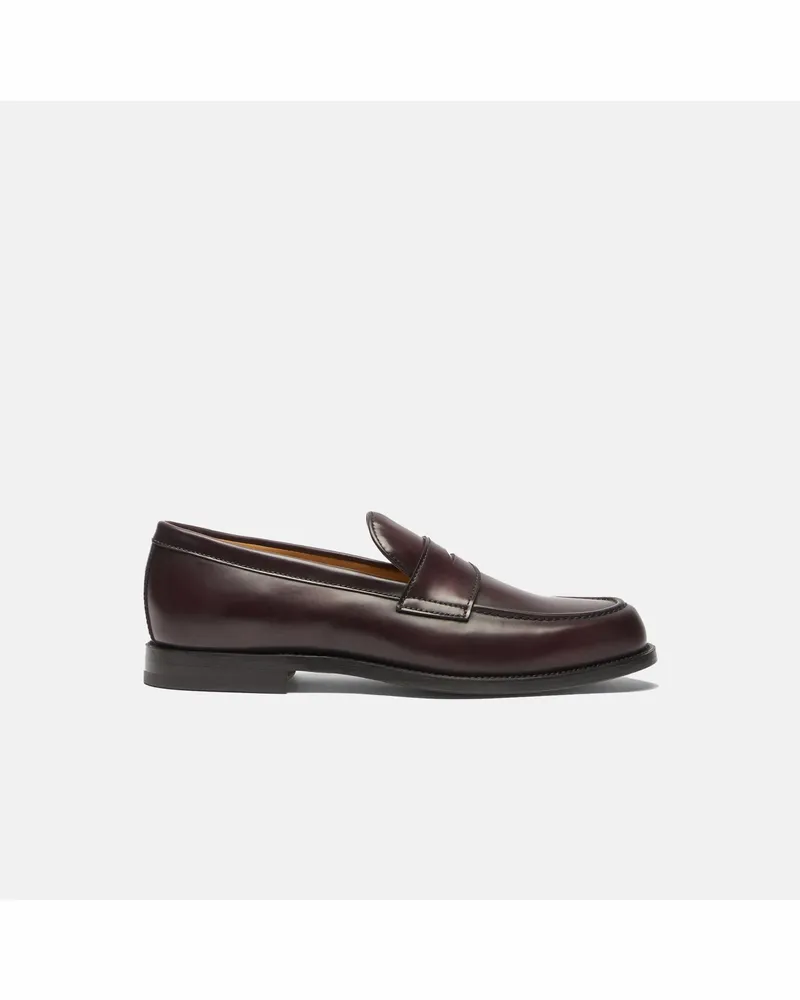 Scarosso Edward Burgundy X Brooks Brothers - Mann Caspule Collection Bordeaux - Kalbsleder Bordeaux