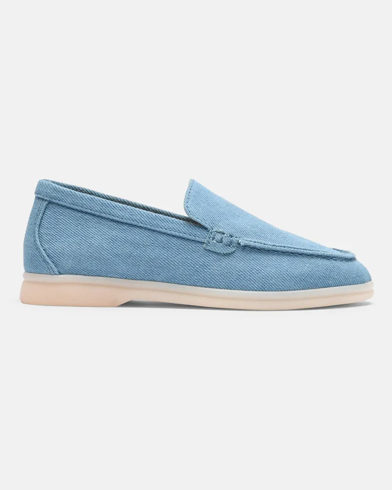 Scarosso Ludovica Mädchen Hellblau Denim - Frau Mädchenschuhe Hellblau - Denim Hellblau