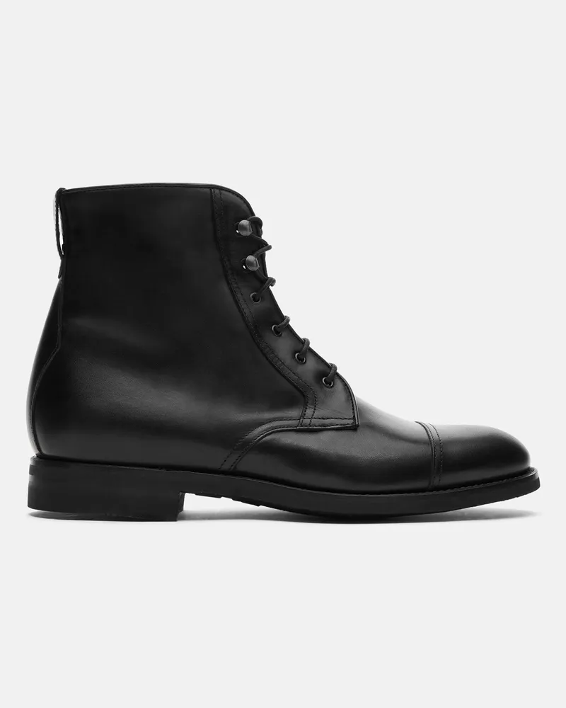 Scarosso Paolo Black - Mann Boots Schwarz -veloursleder Schwarz