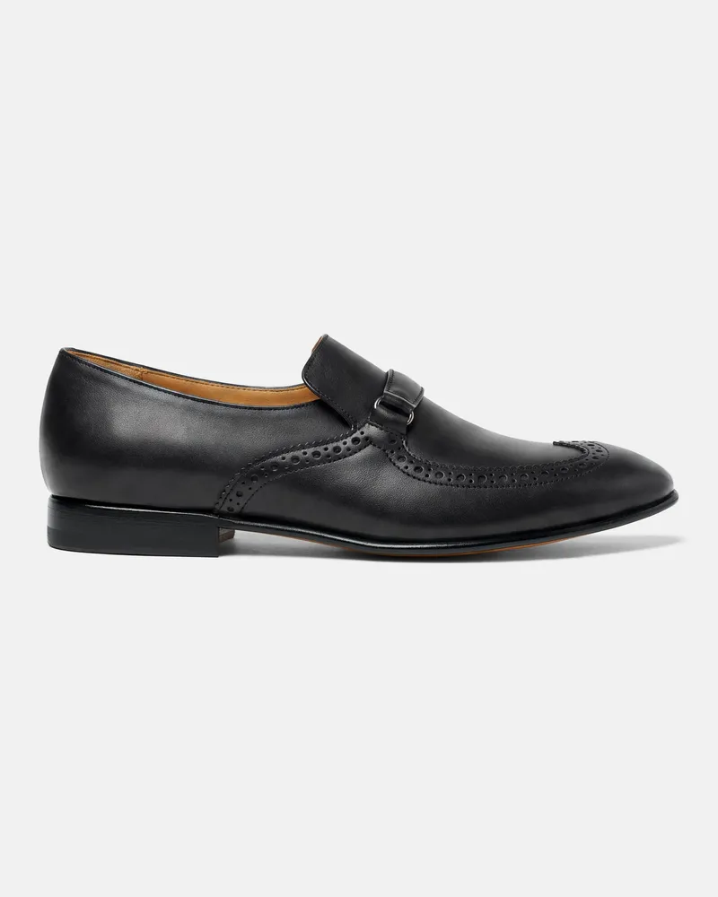 Scarosso Maude Black - Frau Loafers Schwarz - Kalbsleder Schwarz