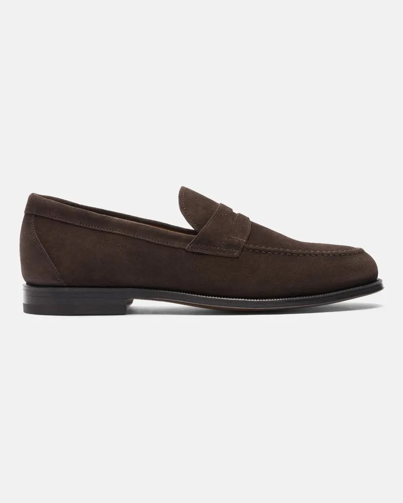 Scarosso Stefano Moro - Mann Loafers Dunkelbraun - Veloursleder Dunkelbraun