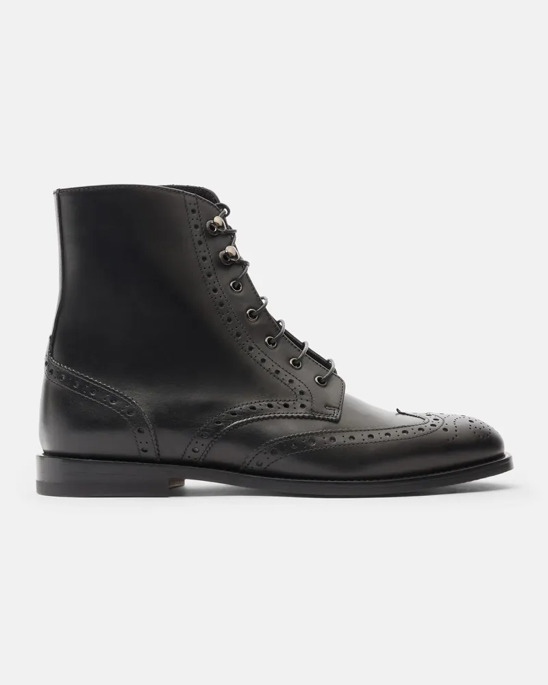 Scarosso Stefania Nera - Frau Boots Schwarz - Kalbsleder Schwarz