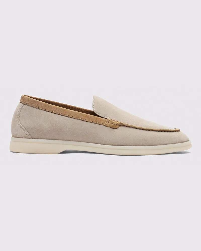 Scarosso Ludovica Sand & Beige Veloursleder