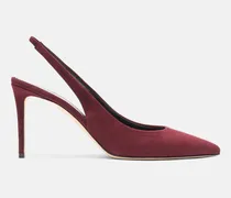 Sutton Burgundy Suede - Frau High Heels Bordeaux - Veloursleder