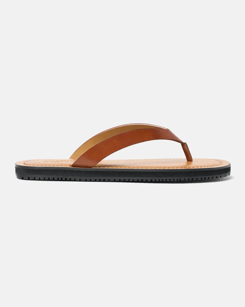 Scarosso Ascanio Cognac - Mann Sandalen Natur – Kalbsleder Natur