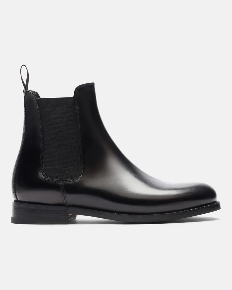 Scarosso Elena - Frau Chelsea Boots Schwarz - Kalbsleder Schwarz
