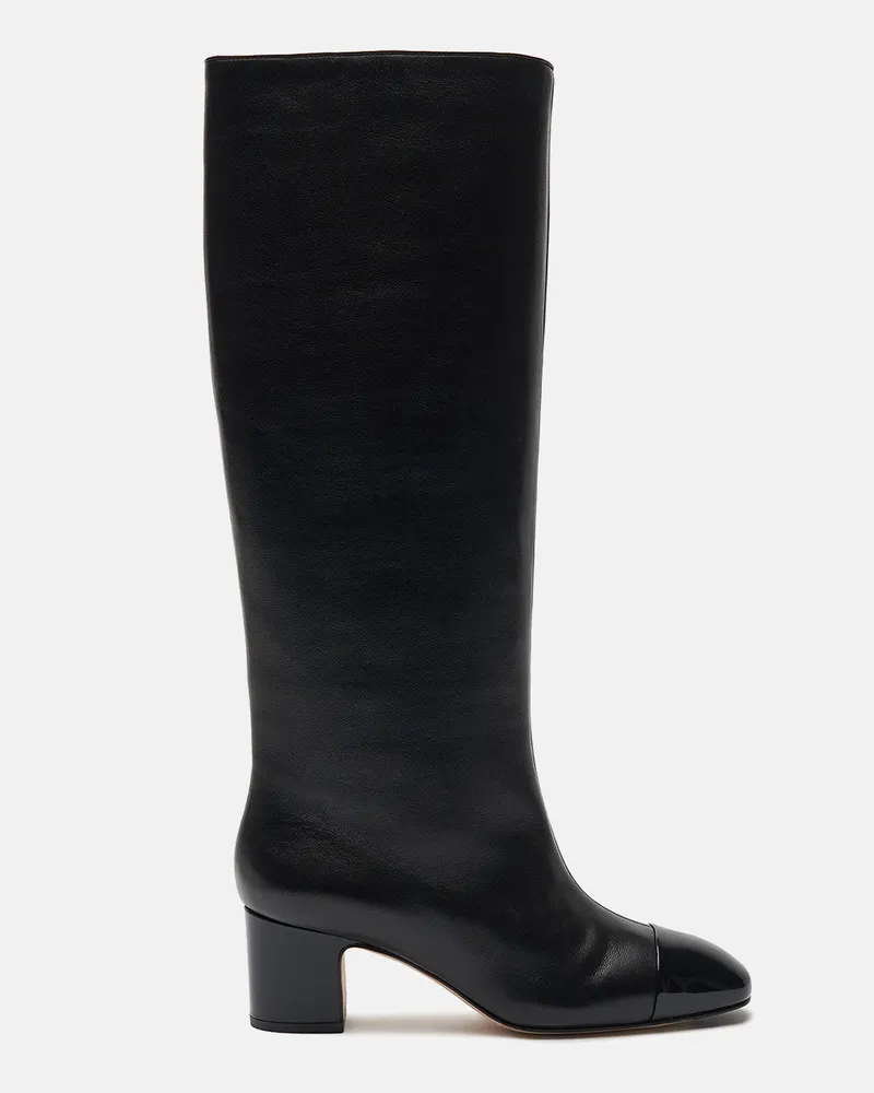 Scarosso Marais Schwarz - Frau Boots Schwarz - Kalbsleder Schwarz