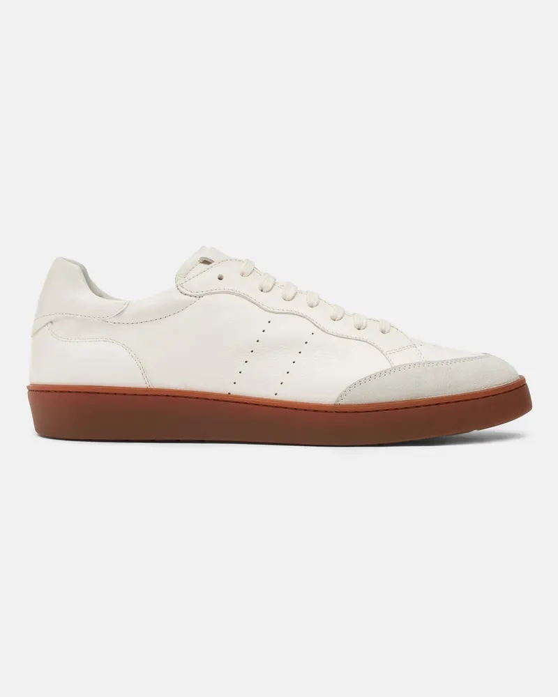 Scarosso Umberto Weiß - Mann Sneakers Weiß - Kalbsleder Weiß