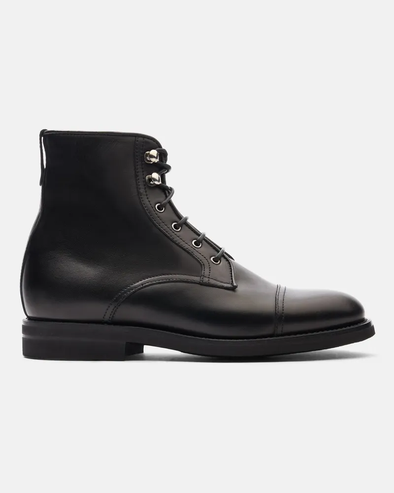 Scarosso Paola Nera - Frau Boots Schwarz - Kalbsleder Schwarz