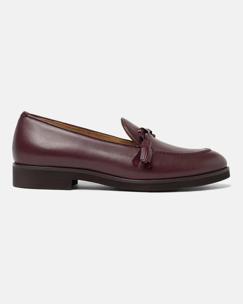 Scarosso Madison Bordeaux - Frau Loafers Burgundy - Kalbsleder Burgundy