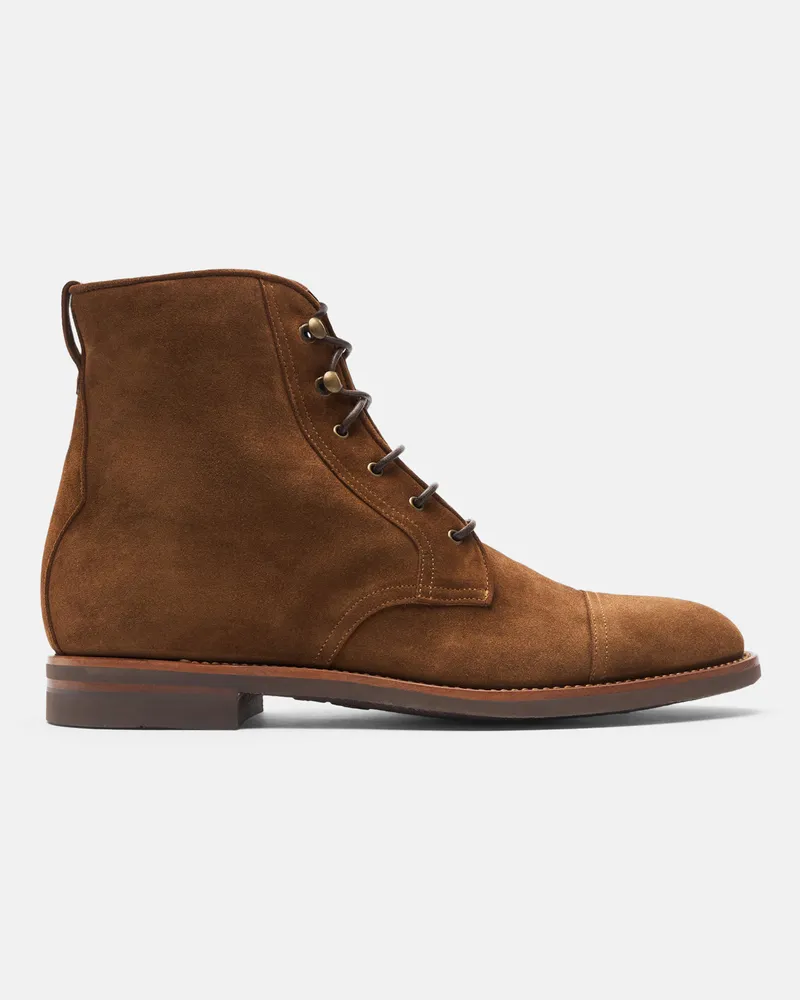 Scarosso Paolo Snuff - Mann Boots Braun - Veloursleder Braun