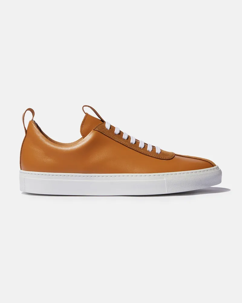 Scarosso Andy Cognac - Mann Sneakers Cognac - Kalbsleder Cognac