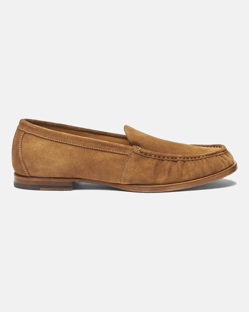 Scarosso Alain Hellbraun Veloursleder - Mann Loafers Hellbraun - Veloursleder Hellbraun