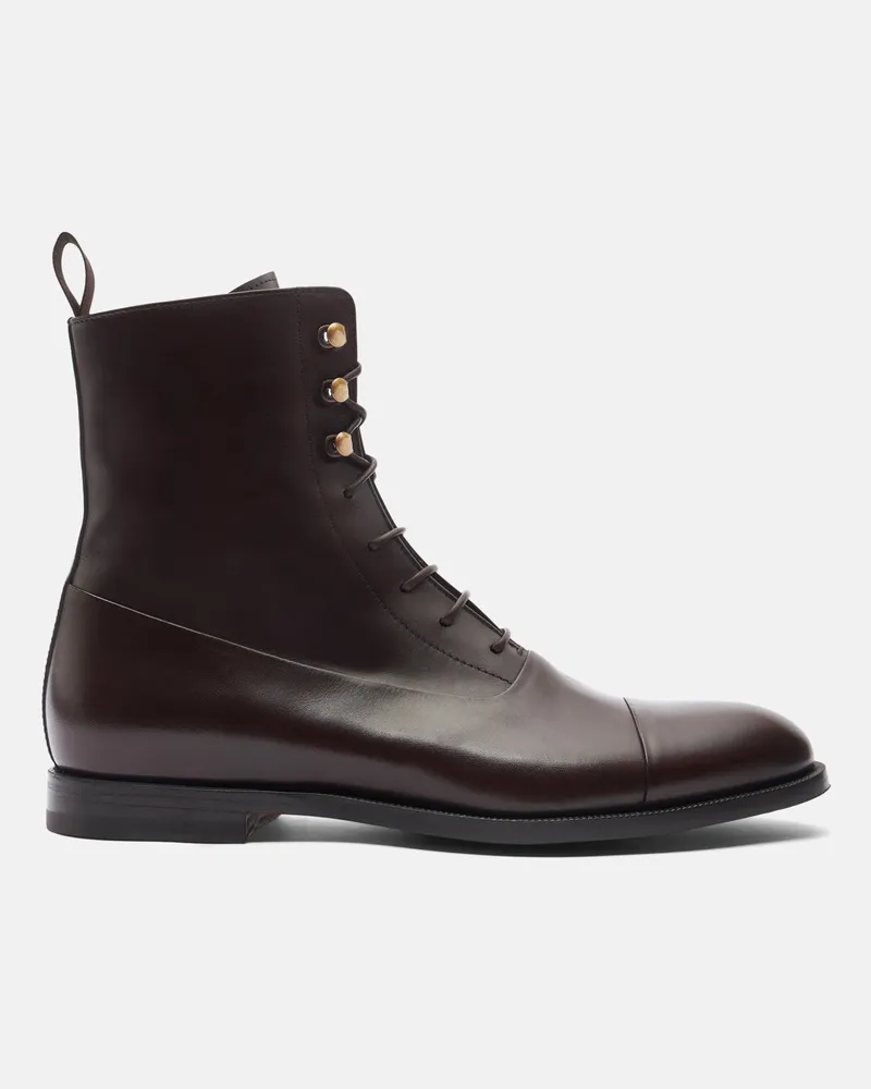 Scarosso Archie Brown - Mann Boots Braun - Kalbsleder Braun