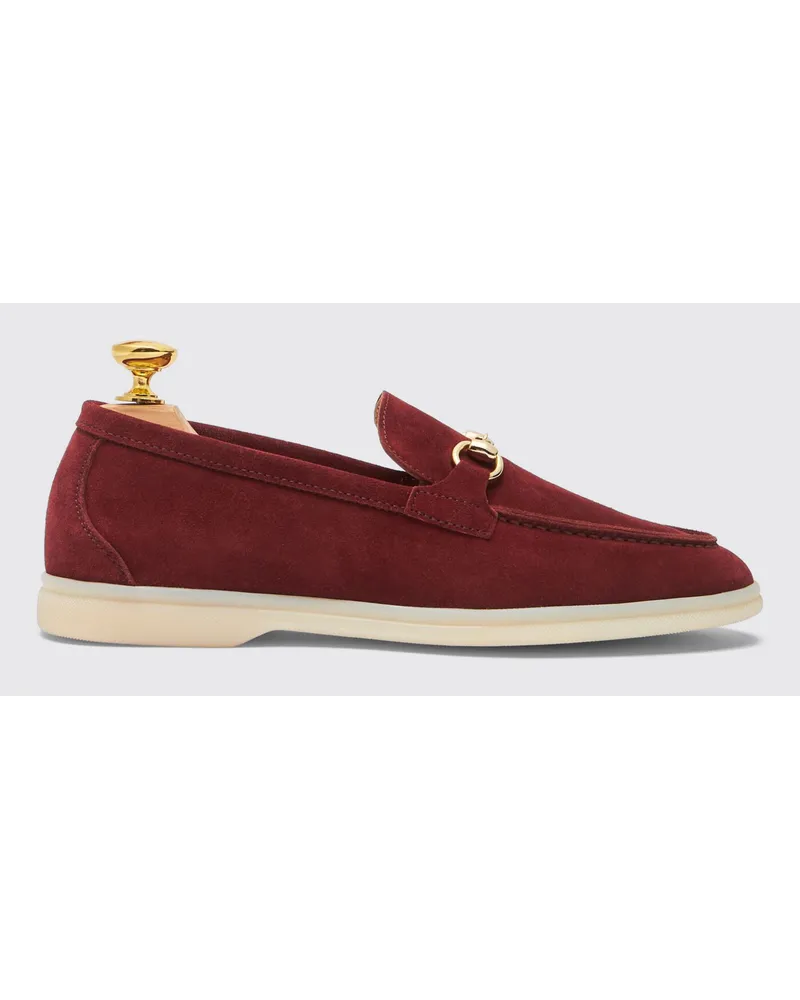 Scarosso Lilia Bordeaux Veloursleder