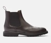 Keith Brown - Mann Chelsea Boots Braun - Kalbsleder