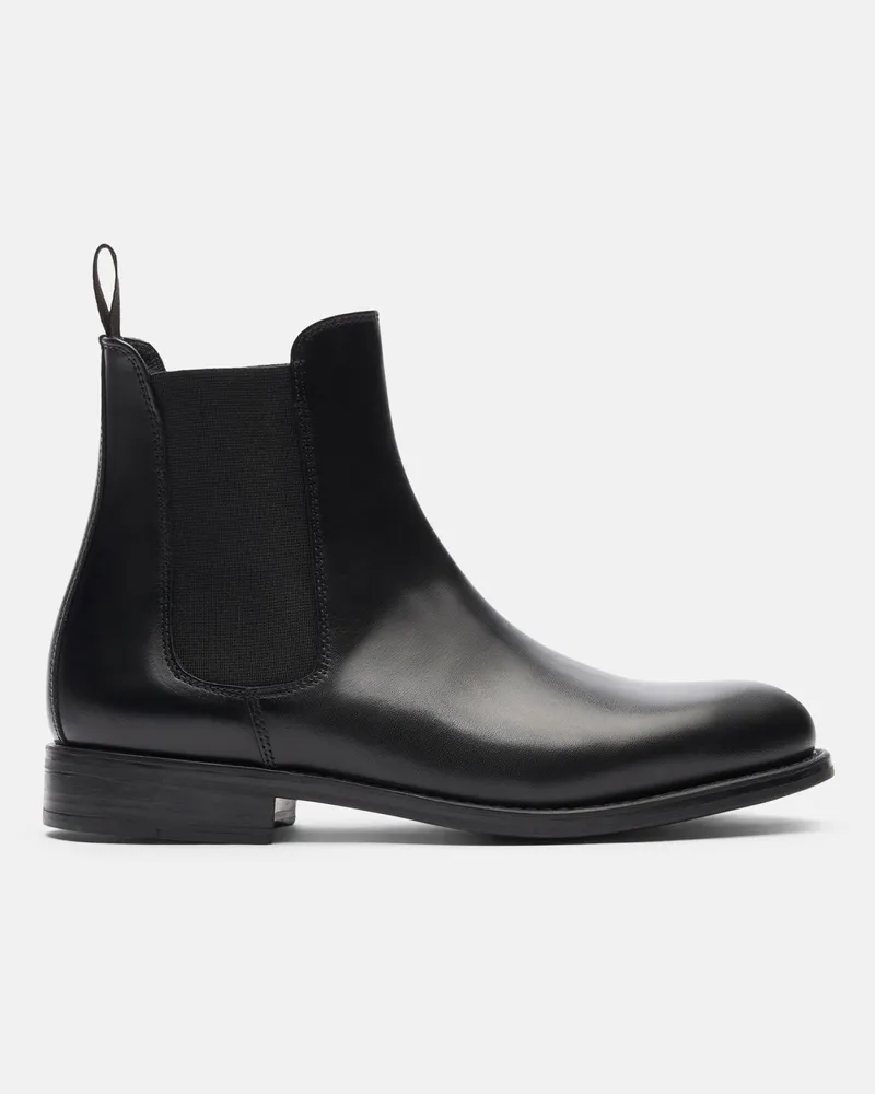 Scarosso Claudia Nera - Frau Chelsea Boots Schwarz - Kalbsleder Schwarz