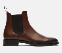 Enzo Kastanienbraun - Mann Chelsea Boots Braun - Kalbsleder