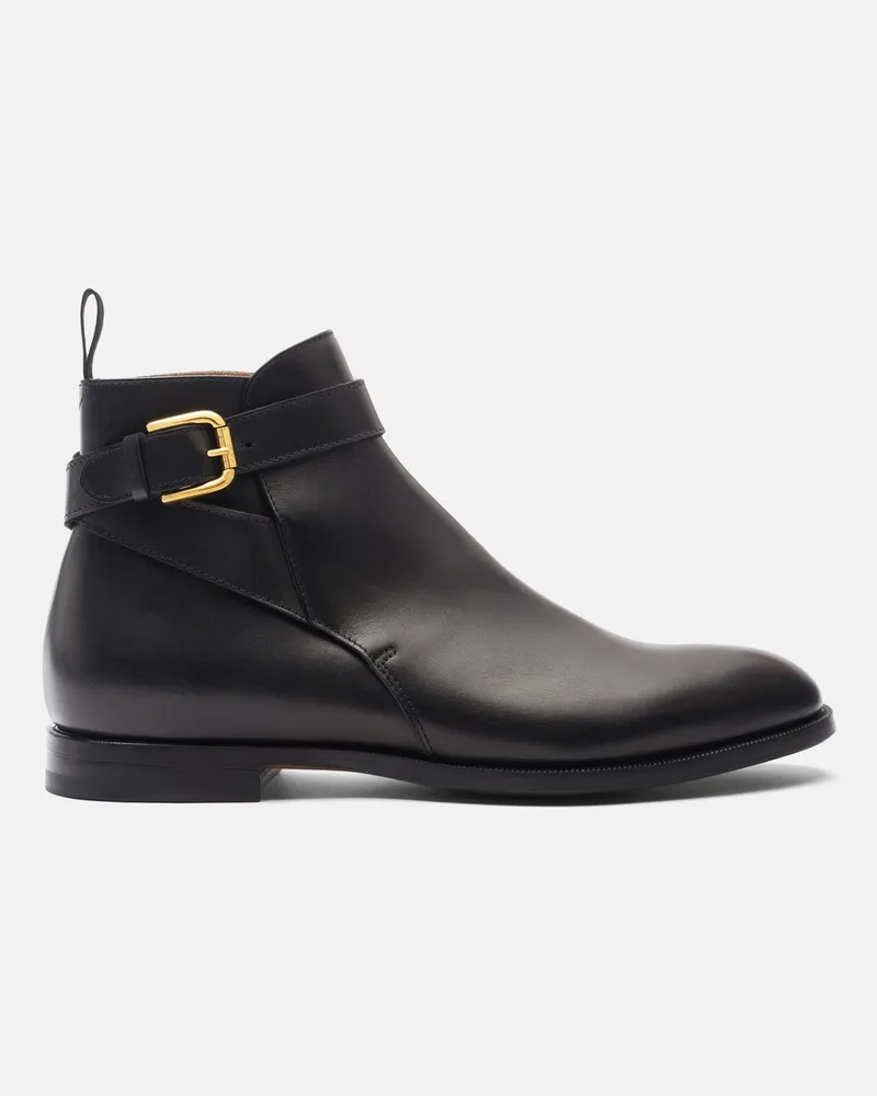 Scarosso Taylor Black - Mann Last Chance Schwarz - Kalbsleder Schwarz