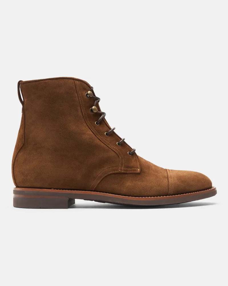 Scarosso Paolo Snuff - Mann Boots Hellbraun - Veloursleder Hellbraun