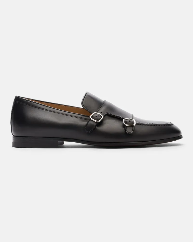 Scarosso Ernesto Nero - Mann Loafers Schwarz - Kalbsleder Schwarz