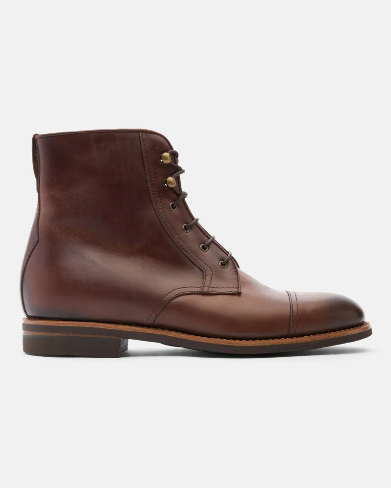 Scarosso Paolo Caramello - Mann Boots Braun - Kalbsleder Braun