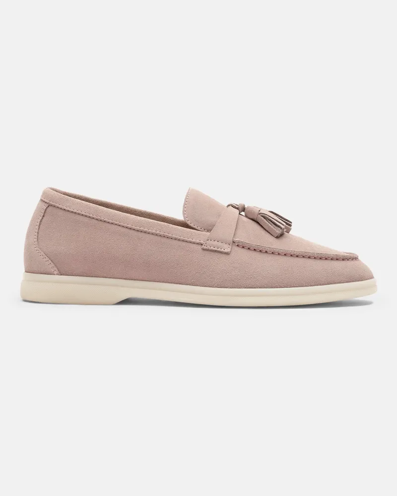Scarosso Leandra Rosa Scamosciata - Frau Loafers Rosa - Veloursleder Rosa