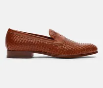Andrea Cognac - Mann Loafers Hellbraun - Kalbsleder