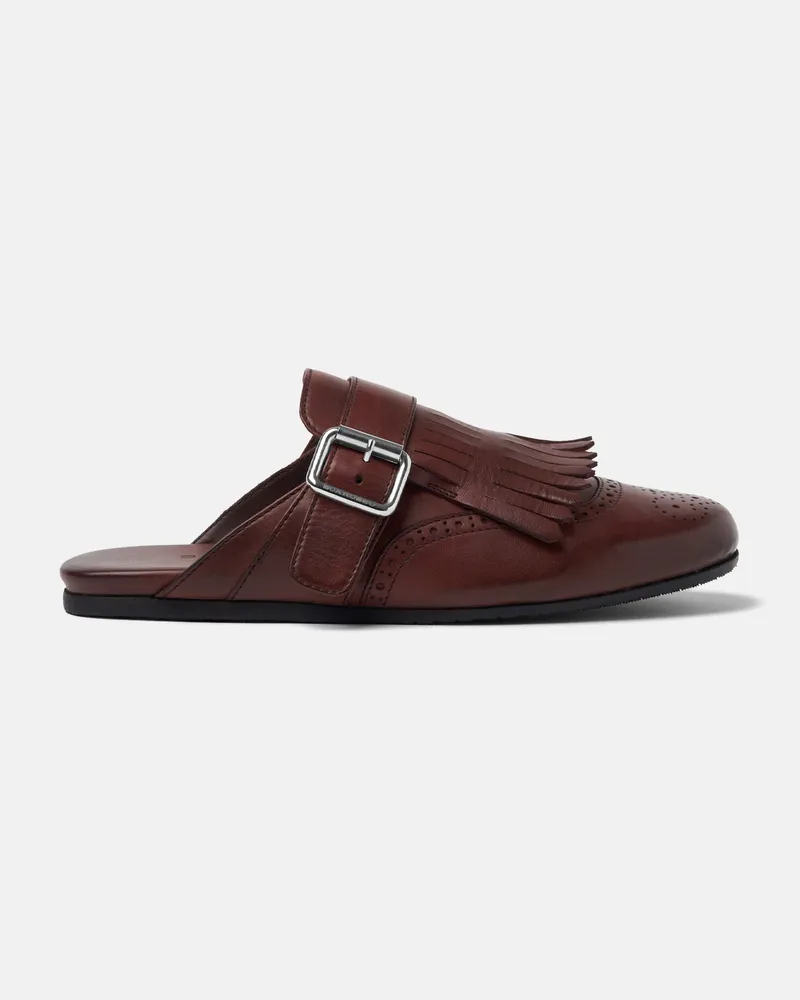 Scarosso Gemma Cognac - Frau Mules Cognac - Kalbsleder Cognac
