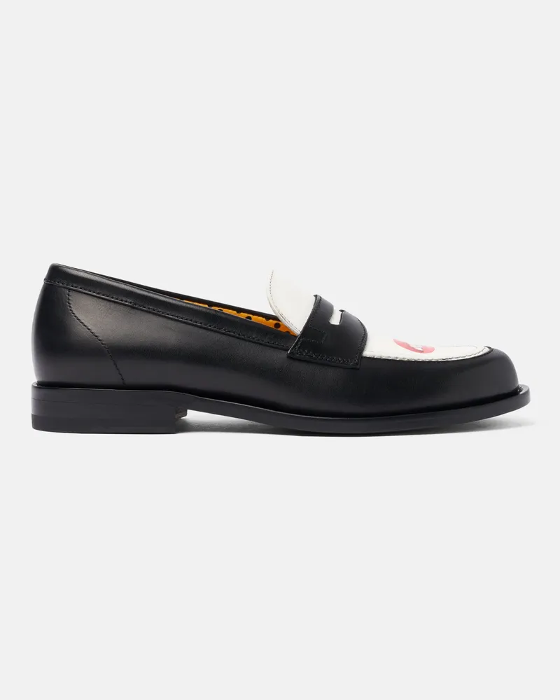 Scarosso Wash Your Mouth For Her - Frau Loafers Wash Your Mouth Schwarz - Kalbsleder Wash