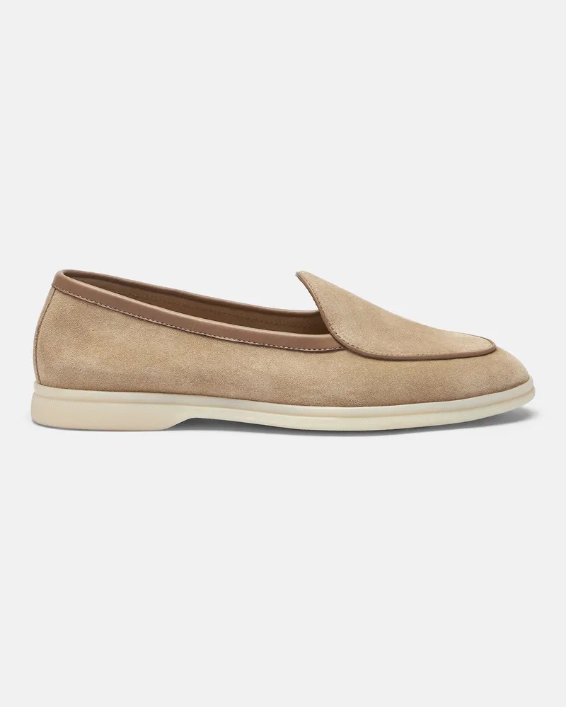 Scarosso Livio Avena Veloursleder - Mann Loafers Avena - Veloursleder Avena