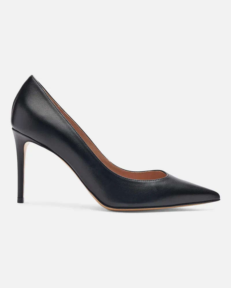 Scarosso Greta Schwarz - Frau High Heels Schwarz - Kalbsleder Schwarz