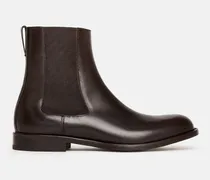 Elliot Dark Brown - Mann Chelsea Boots Dunkelbraun - Kalbsleder