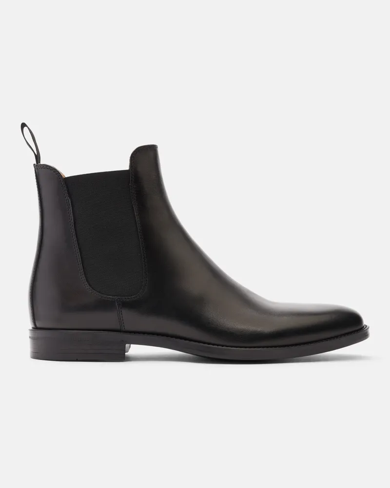 Scarosso Giacomo Nero - Mann Chelsea Boots Schwarz - Kalbsleder Schwarz