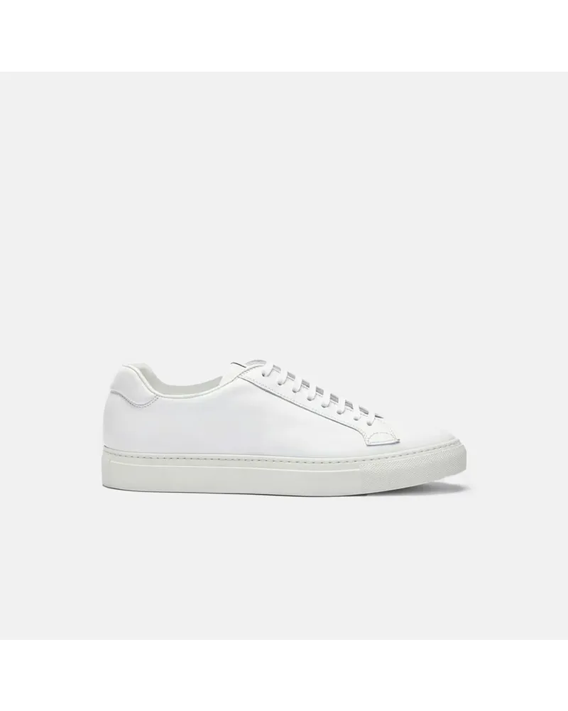 Scarosso Ugo White X Brooks Brothers - Mann Caspule Collection Weiß - Kalbsleder Weiß