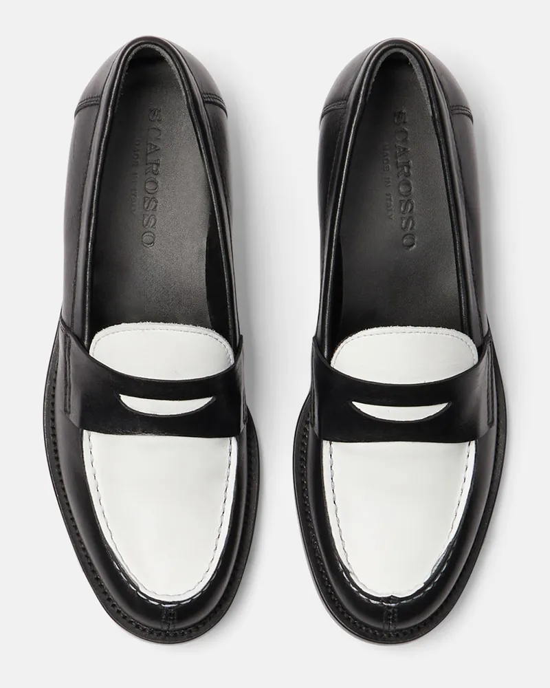 Scarosso Harper Black Edit - Frau Loafers Schwarz